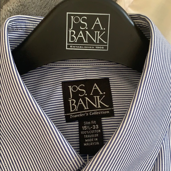 Jos. A. Bank Shirts Jos A Bank Striped Dress Shirt Poshmark